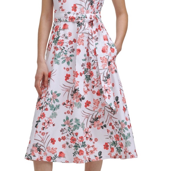 Calvin Klein Women's Plus 22W Floral Dress - Picture 13 of 13